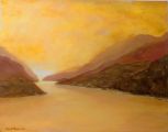 Loch Shiel, Scotland - Acrylic on canvas